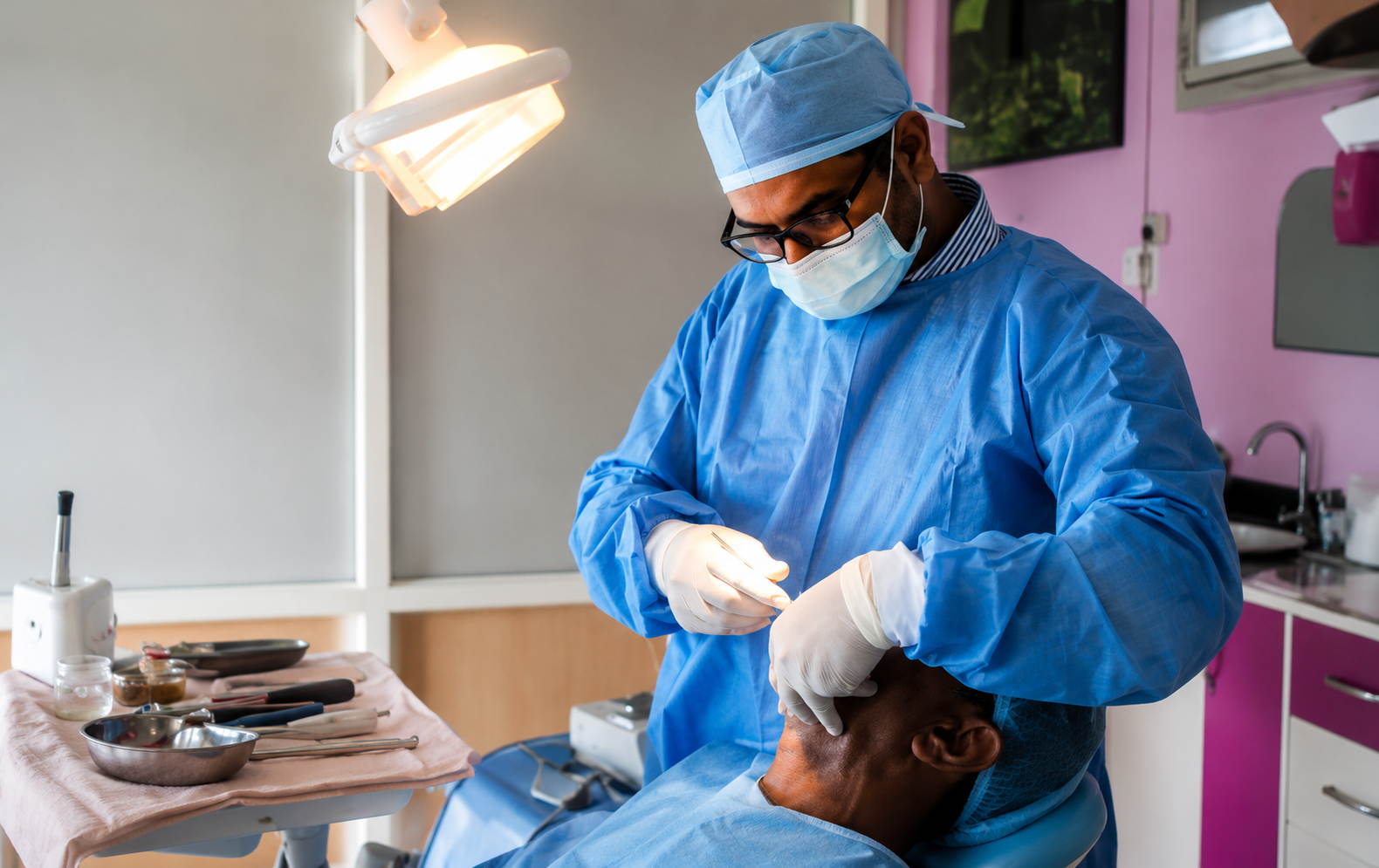 Dental treatment at Smile Dental Care